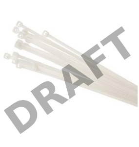 Хомут кабельный 71 050 NCT-048-250-100/WH 4.8х250 нейл. бел. (уп.100шт) Navigator 71050