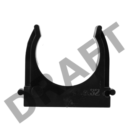 Крепеж-клипса для монтажного пистолета Ø 32 мм, черная (50 шт/уп) REXANT