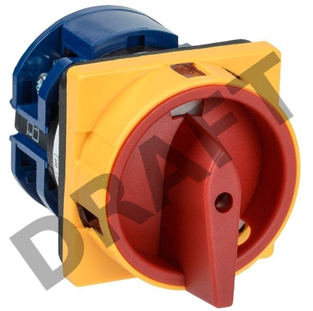 Переключатель кулачковый ПКП25-13/У 25А на 2 полож. откл.-вкл. 400В ИЭК BCS23-025-1