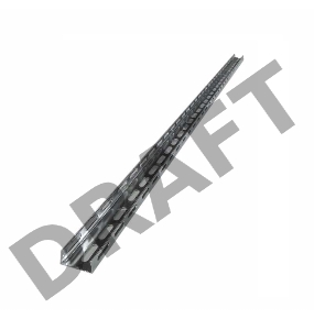 Профиль монтаж. К235 швеллер L2000 сталь 2.5мм цУТ1.5 гор. оцинк. СОЭМИ 111556621