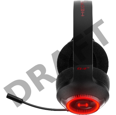 Наушники с микрофоном Edifier G4 S черный мониторные BT оголовье