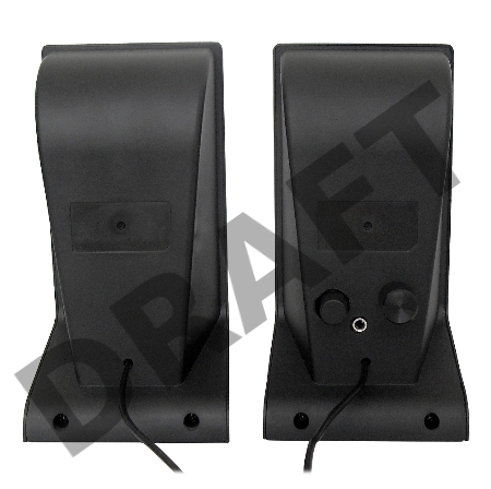 Колонки CROWN CMS-601 (USB, 6W; управление громкостью, разъём для наушников, кнопка включения, Длина кабеля между колонками 1м;Длина аудио-кабеля и питания 2м.)