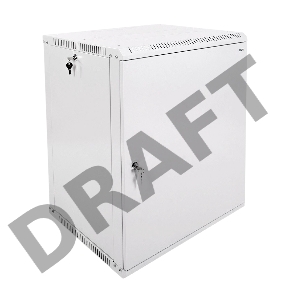 Шкаф телекоммуникационный настенный разборный 15U (600х520) дверь металл, [ ШРН-Э-15.500.1 ]