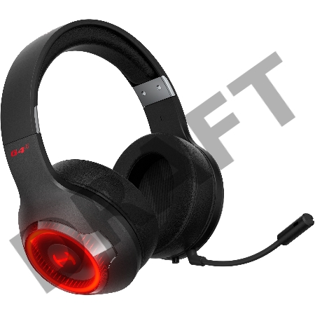 Наушники с микрофоном Edifier G4 S черный мониторные BT оголовье