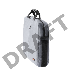 Сумка Exegate Office F1590 Grey, серая, полиэстер, для ноутбуков до 15.6