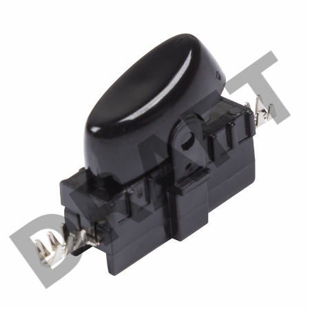 Выключатель-кнопка 250V 2А ON-OFF на электропровод (для настольной лампы)  REXANT