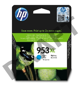 Картридж струйный HP 953XL F6U16AE голубой для HP OJP 8710/8715/8720/8730/8210/8725 (1600стр.)