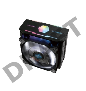 Кулер ZALMAN CNPS10X OPTIMA II BLACK, 120mm LED FAN, 4 HEAT PIPES, 4-PIN PWM, 1500 RPM, 27DBA, HYDRAULIC BEARING, FULL SOCKET SUPPORT