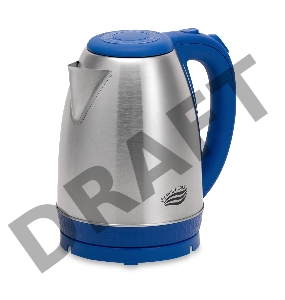 Чайник электрический Великие реки Амур-1 синий, 1,8л, нержавейка