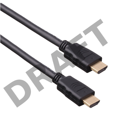 Кабель Exegate EX191098RUS Кабель HDMI (19M -19M) 1м Exegate, v1.4b, позолоченные контакты