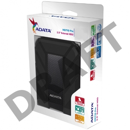 Внешний жесткий диск AData USB 3.0 1Tb AHD710P-1TU31-CBK HD710P DashDrive Durable 2.5