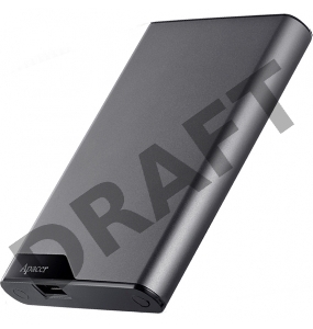 Внешний жесткий диск AP2TBAC632A-1 , USB 3.1 Gen 1 Portable Hard Drive AC632 2TB Gray Color box