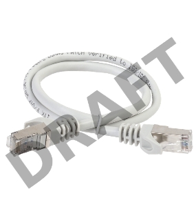 Коммутационный шнур ITK PC01-C5EF-2M (патч-корд), кат.5Е FTP, 2м, серый