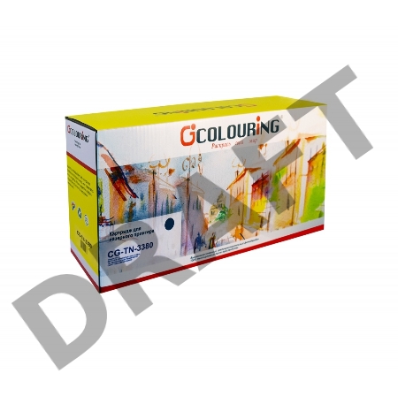 Картридж CG-TN-3380 для принтеров Brother DCP-8110DN/8150DN/8155DN/HL-5450DN/5445D/5440D/5470DW/5470DWT/6180DW/6180DWT/MFC-8510DN/8520DN/8515DN/8710DW/8910DW/8950DW/8950DWT/8810DW 8000 копий Colouring