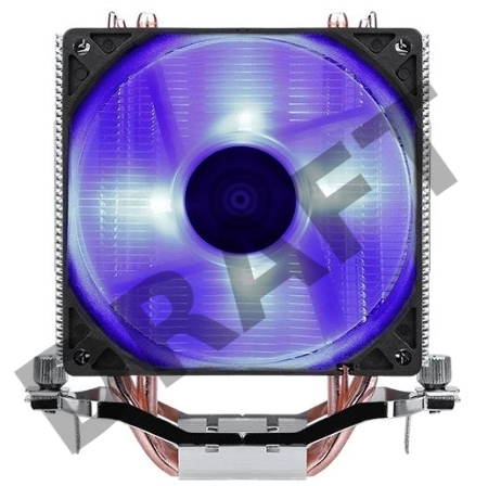 Кулер Aerocool Verkho 4 Lite , до 125W, 4х теплотрубки, PWM, 1000-2000 RPM, 2066/2011/1150/1154/1155/1156/1366/775 , AM4/AM3+/AM3/AM2+/AM2/FM2/FM1