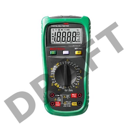 Профессиональный мультиметр MASTECH MS8360C 13-2027