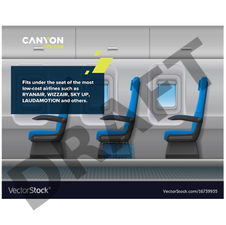 Рюкзак CANYON cabin size backpack for 15.6