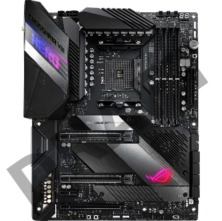 Материнская плата ASUS ROG CROSSHAIR VIII HERO, Socket AM4, X570, 4*DDR4, SLI+CrossFireX, SATA3 + RAID, Audio, Gb LAN, USB 3.2*19, USB 2.0*4, ATX ; 90MB10T0-M0EAY0