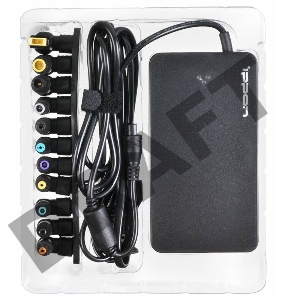 Блок питания Ippon S65U автоматический 65W 15V-19.5V 8-connectors 4.3A 1xUSB 2.1A от бытовой электросети LED индикатор