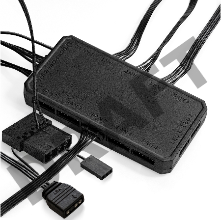 Корпус Miditower ExeGate i3 MAX-PPH700 (eATX, БП 700PPH 80+Bronze 12см, 2*USB+1*USB3.0, HD аудио, черный, 4 вент. 12см с RGB подсветкой, контроллер + ПДУ, ARGB MB кабель, пылевые фильтры, передняя и боковая панели - закаленное стекло)