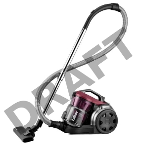 Пылесос BBK BV 1502 черный/темная вишня   