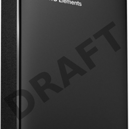 Внешний жесткий диск Western Digital Elements Portable WDBU6Y0040BBK-WESN 4ТБ 2,5