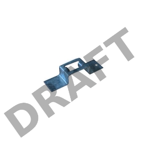 Скоба К1157 УТ2.5 оцинк. СОЭМИ 112410000