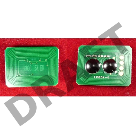 Чип OKI 9600/9650/9800/9850 Black 15K (ELP, Китай) 