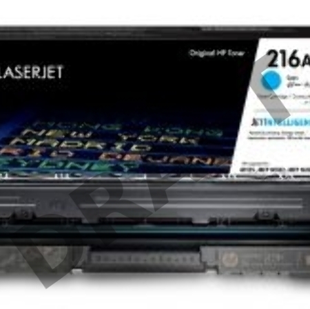 Тонер-картридж HP 216A голубой для HP Color Laser Jet Pro MFP M182/ M183 850 стр