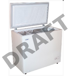 Морозильный ларь RENOVA FC-215 Общий объем 215л. Хладагент: R600a. Класс энергопотребления: А+. Мощность замораживания (кг/сутки): 11,5. Термостат с механическим управлением. Быстрая заморозка. Отключение компрессора при выключении термостата. Индикация р
