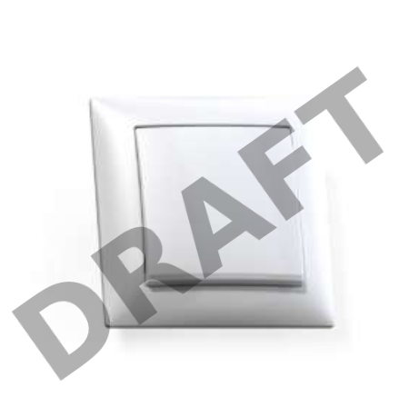 Выключатель 1-кл. СП Селена 10А IP20 С110-378 бел. Кунцево 8100