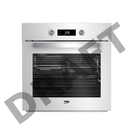 Встраиваемая электрическая духовка Beko BIE 21300 W (белая)