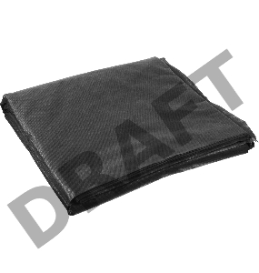 Укрывной материал GRINDA, СУФ-60, черный, фасованый, ширина - 2,1м, длина - 10м