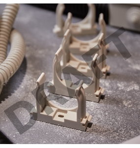 Крепеж-клипса для монтажного пистолета Ø 40 мм, серая (25 шт/уп) REXANT