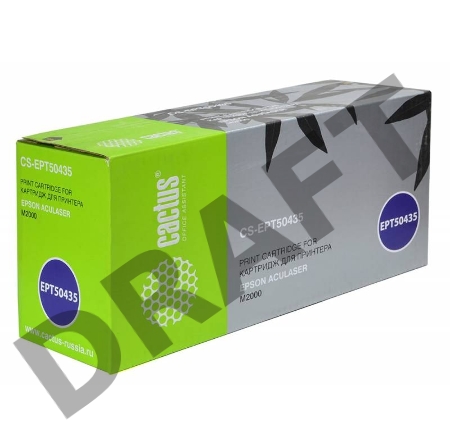 Тонер-картридж Cactus CS-EPT50435 для Epson AcuLaser M2000 черный 8000 стр.