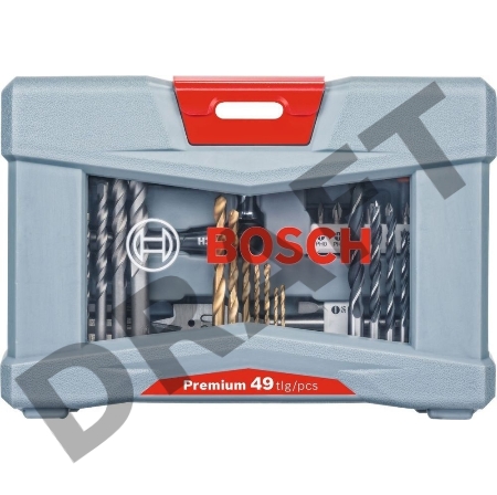 Набор бит Bosch Premium Set - 49 (2608P00233) (49пред.) для шуруповертов