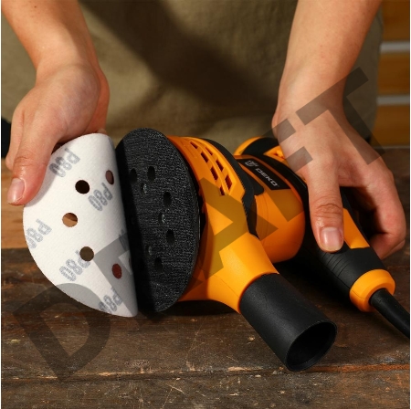 Эксцентриковая шлифовальная машина Deko DKG350 350Вт