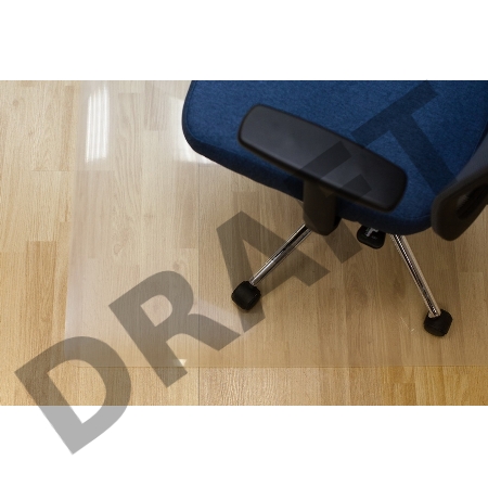 Коврик напольный Бюрократ -1084543 прямоугольный глянцевый для паркета/ламината полипропилен 120х90см