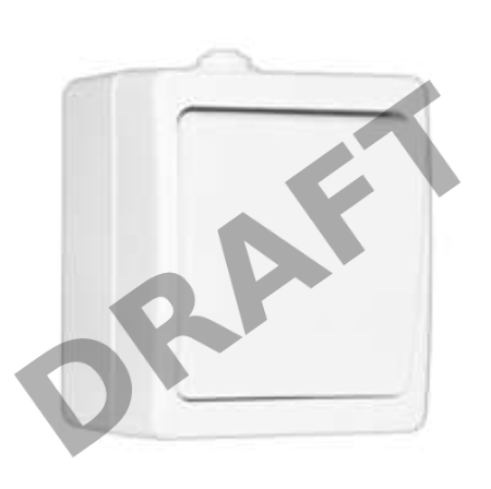 Выключатель проходной 1-кл. ОП Аллегро 10А IP54 бел. (еврослот) Universal 5563484