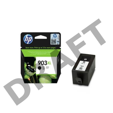 Картридж струйный HP 903XL T6M15AE черный для HP OJP 6960/6970 (825стр.)