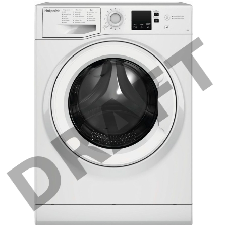 Стиральная машина Hotpoint-Ariston NUS 5015 H RU класс: A-10% загр.фронтальная макс.:5кг белый