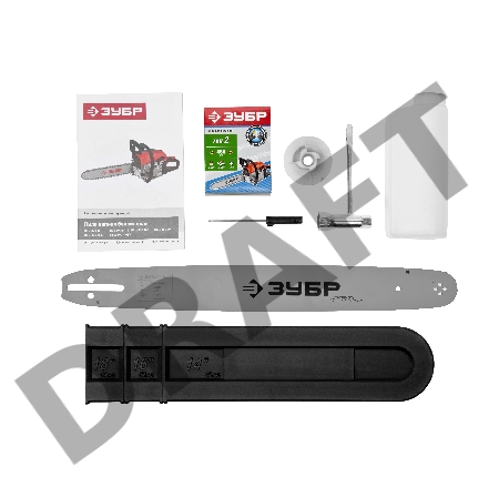 Бензопила ЗУБР ПБЦ-490 45ДП  2.2кВт 49 см3 12500об/мин шина45см праймер