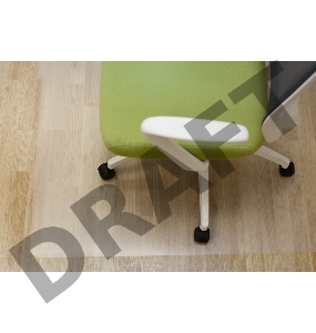 Коврик напольный Бюрократ 1019202 прямоугольный для паркета/ламината вспененный PP 120х90см