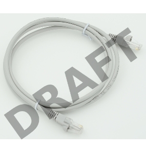 Кабель  Patch cord 1.5м литой 5E