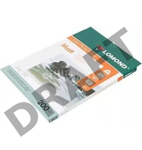 Фотобумага Lomond 0102033 A4/200г/м2/50л./белый матовое/матовое для струйной печати