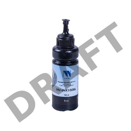 Чернила совместимые NV-INK100U Black универсальные на водной основе для аппартов Сanon/Epson/НР/Lexmark (100 ml) (Китай)