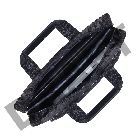 Сумка ExeGate EX264611RUS Office F1596 Black, черная, полиэстер, для ноутбуков до 15.6