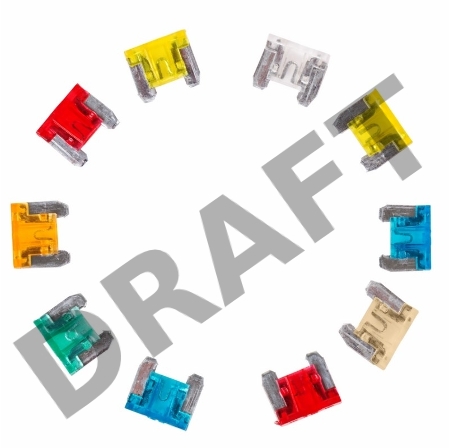 Набор автомобильных предохранителей микро 