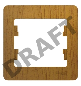 Рамка 1-м Glossa дер. дуб SchE GSL000501