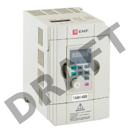 Преобразователь частоты 1.5/2.2кВт 3х400В VECTOR-100 PROxima EKF VT100-1R5-3B